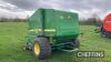 2011 John Deere 644 fixed chamber round baler Bale count: 8700 Serial No. 1CC0644NEBC120146 - 5