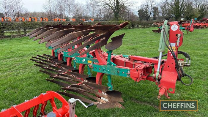 2014 Kverneland 1505 5furrow plough Serial No. KK1505001487