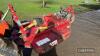 Hinomoto E2004 compact lawn tractor Hours: 1,366 Serial No. 00823 - 4