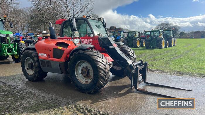 2012 MANITOU MLT634-120P TELESCOPIC LOADER Reg. No. YX12 GFV Serial No. 914742 Hours: 5,276 FDR: 12/10/2012