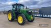 John Deere 6145R Tractor Reg. No. AO68 YKG Ser. No. 1LO6145RKJR926514