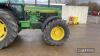 John Deere 3050 4wd Tractor one owner from new, vendor to supply Belgium documents Ser. No. 724644L - 15