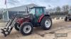 Massey Ferguson 4255 4wd Tractor c/w Power Shuttle, electric hydraulics, Mailleux MX75 loader Reg. No. Y604 TOV Ser. No. K12172 - 6