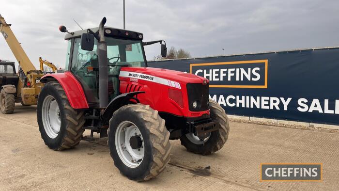 Massey Ferguson 5465 Tractor Reg. No. FX08 NTM Ser. No. T161080