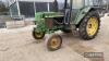 John Deere 2130 Tractor c/w OPU cab Ser. No. 192208 - 5