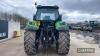 2014 Deutz 6210 Tractor c/w 50kph, 200hp, 620/70x42 tyres Hours: approx 4925 Reg. No. KX14 DZY Ser. No. WSXAZ60200LD50017 - 9