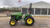 John Deere 4400 Compact Tractor c/w rops Ser. No. 449069 - 8