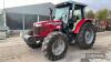 2014 Massey Ferguson 4291 4wd Tractor c/w front weights, 2 spool valves, air con Ser. No. AAAT0006AEC006 - 3