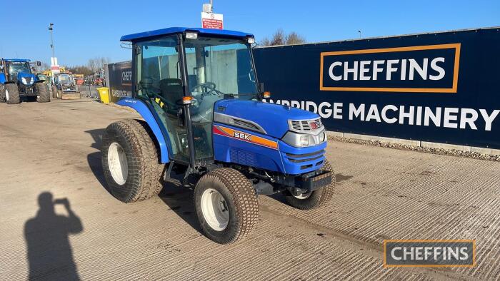 Iseki TG5470 Compact Tractor c/w Power Shift, air con cab Hours: approx 3700 Serial No TG5470001117