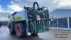 Claas Xerion 3800 Tractor c/w front & rear mounted tanks, 12m booms, blade, box of manuals in office Hours: approx 14500 Reg. No. AV63 GBF Ser. No. 78101669 - 13