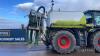 Claas Xerion 3800 Tractor c/w front & rear mounted tanks, 12m booms, blade, box of manuals in office Hours: approx 14500 Reg. No. AV63 GBF Ser. No. 78101669 - 19