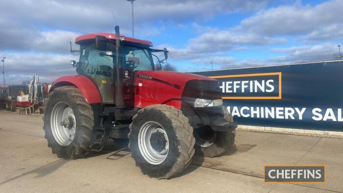 2007 Case 195 International Tractor c/w registration documents in office Reg. No. EY57 DWX Ser. No. Z7BH50786