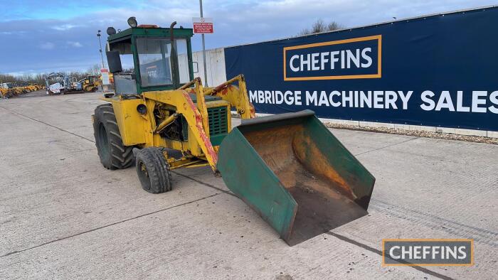 Manitou Tractor c/w twin compressor Reg. No. G581 UHW Ser. No. 500326