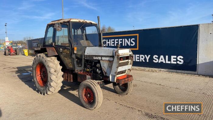 David Brown 1394 Tractor Reg. No. B253 TCJ