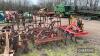 Kongskilde Folding Springtine Harrow c/w crumbler - 7