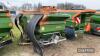 Amazone Zam Maxis 3000ltr Control Fertiliser Spreader c/w 20-28m discs, hopper cover, LHS trimmer, fenders & light, Amados 3 control box and manuals in office - 2