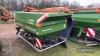 Amazone Zam Maxis 3000ltr Control Fertiliser Spreader c/w 20-28m discs, hopper cover, LHS trimmer, fenders & light, Amados 3 control box and manuals in office - 5