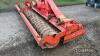 2001 Kuhn HR4003D 4m power harrow with packer roller Serial No. A1709 - 9