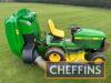 John Deere 455 Diesel HST 54in Cut c/w collection mower, power steering Hours: approx 720 Ser. No. CH3029DO8755 - 18