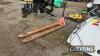 Pallet Truck/Trolley extra long arms UNRESERVED LOT - 2