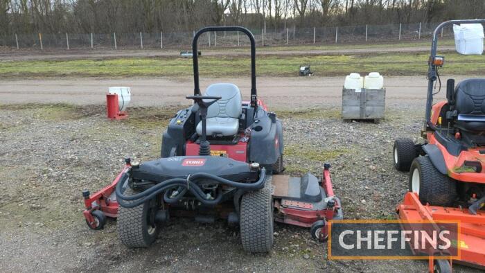 Toro GM360 Ride on Mower c/w paperwork in office Ser. No. 315000557