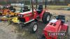 Shibaura S33H 4wd Tractor c/w grassland tyres Hours: approx 3060