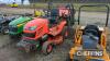 Kubota G23 Diesel Ride on Lawnmower c/w high tip grass box & mulching deck - 7