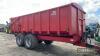 1994 Triffit 12tonne monocoque trailer Serial No. 3410