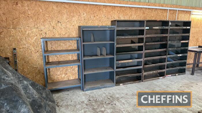 Qty Steel Shelving