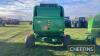 2010 John Deere 854 variable chamber belt baler Bale count: 17000 Serial No. CC0854N101723 - 8