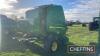 2010 John Deere 854 variable chamber belt baler Bale count: 17000 Serial No. CC0854N101723 - 9