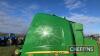 2010 John Deere 854 variable chamber belt baler Bale count: 17000 Serial No. CC0854N101723 - 17