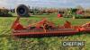 1997 Kuhn HR4002D power harrow with packer roller and transport kit - 7