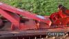 1997 Kuhn HR4002D power harrow with packer roller and transport kit - 41