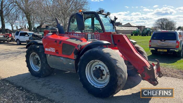 2003 MANITOU MLT630-120 LSU TELESCOPIC LOADER Reg. No. SN53 HHV Serial No. 191493 Hours: Unknown