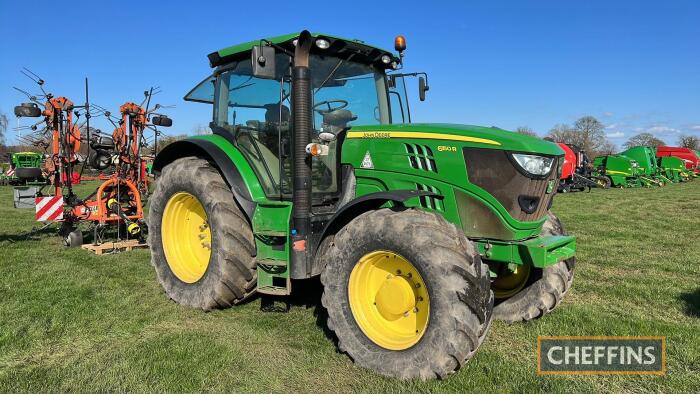 2013 JOHN DEERE 6150R DirectDrive 40kph TRACTOR Reg. No. YW13 JWG Serial No. 1L06150RPDT769862 Hours: 8,479