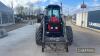 2005 Massey Ferguson 4455 4wd Tractor c/w 16.9 R34 & 13.6 R24 wheels, air con, fitted with a MXU 75U loader Hours: approx 3200 Reg. No. WU05 AOB Ser. No. R14302 UNRESERVED LOT - 2