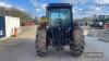 2005 Massey Ferguson 4455 4wd Tractor c/w 16.9 R34 & 13.6 R24 wheels, air con, fitted with a MXU 75U loader Hours: approx 3200 Reg. No. WU05 AOB Ser. No. R14302 UNRESERVED LOT - 9