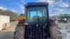 2005 Massey Ferguson 4455 4wd Tractor c/w 16.9 R34 & 13.6 R24 wheels, air con, fitted with a MXU 75U loader Hours: approx 3200 Reg. No. WU05 AOB Ser. No. R14302 UNRESERVED LOT - 10