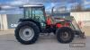 2005 Massey Ferguson 4455 4wd Tractor c/w 16.9 R34 & 13.6 R24 wheels, air con, fitted with a MXU 75U loader Hours: approx 3200 Reg. No. WU05 AOB Ser. No. R14302 UNRESERVED LOT - 14