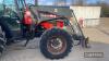 2005 Massey Ferguson 4455 4wd Tractor c/w 16.9 R34 & 13.6 R24 wheels, air con, fitted with a MXU 75U loader Hours: approx 3200 Reg. No. WU05 AOB Ser. No. R14302 UNRESERVED LOT - 15