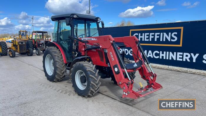 Massey Ferguson 3625 Tractor c/w loader, registration documents in office Hours: approx 2300 Reg. No. HX57 BFP Ser. No. SABF223SACS25023