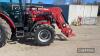 Massey Ferguson 3625 Tractor c/w loader, registration documents in office Hours: approx 2300 Reg. No. HX57 BFP Ser. No. SABF223SACS25023 - 15