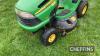 John Deere X120 42ins ride-on mower - 13