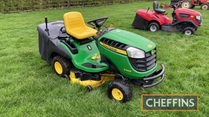 John Deere X155 42ins ride-on mower