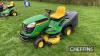 John Deere X155 42ins ride-on mower - 3