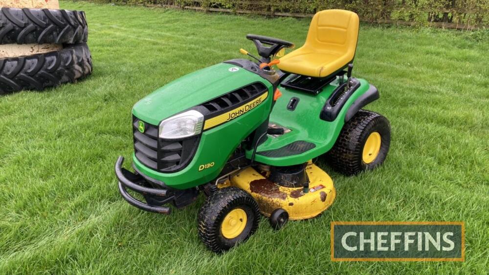 John deere best sale d130 mower deck