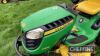 John Deere X155 42ins ride-on mower - 10