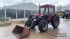 1992 Case 895XL Super 4wd Tractor c/w air con, recent tyres fitted, Quicke loader and bucket, registration documents in office Reg. No. K459 PBB Ser. No. JJE0009826 UNRESERVED LOT - 4