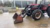 1992 Case 895XL Super 4wd Tractor c/w air con, recent tyres fitted, Quicke loader and bucket, registration documents in office Reg. No. K459 PBB Ser. No. JJE0009826 UNRESERVED LOT - 5